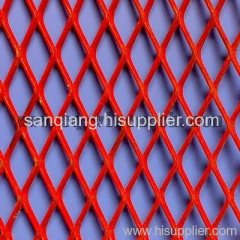 coated pvc expanded wire mesh