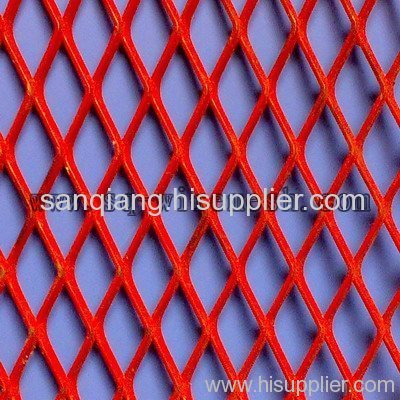 coated pvc expanded wire mesh