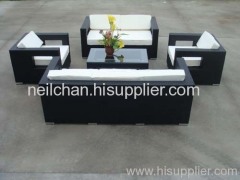 rattan sofa set