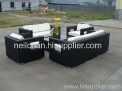 rattan sofa set