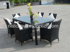 rattan dinner set