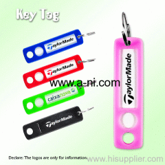 portable Plastic Key Tags