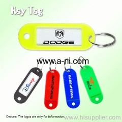 colored mini Plastic Key Tags