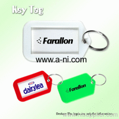 Plastic Key Tags