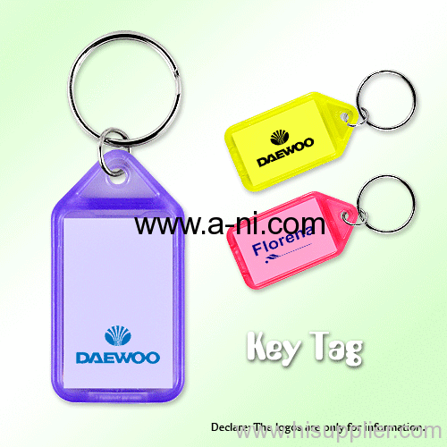 popular Plastic Key Tags