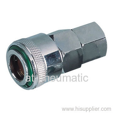 Female thread quick coupler