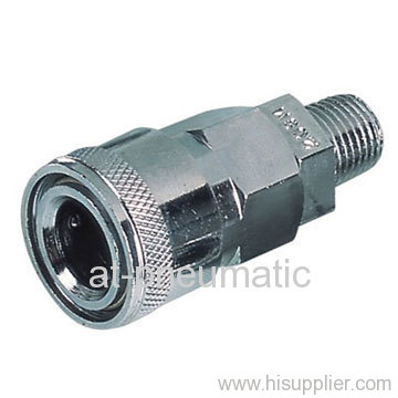 Male thread air coupler