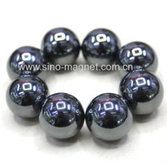 Epoxy magnetic spheres