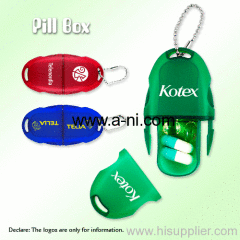 pill box keychain