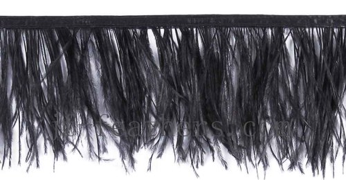 ostrich feather lace