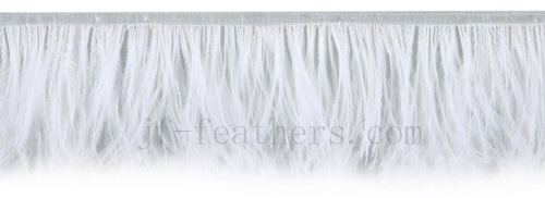 fashion ostrich feather lace