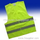 yellow safety vest