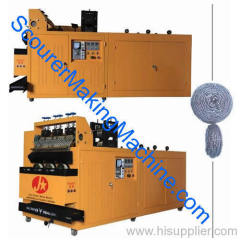 Metallic Scourer Making Machine