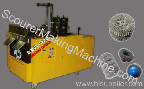 Metallic Scrubber knitting Machine