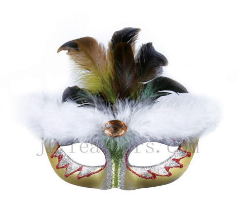 fashion carnival feather mask