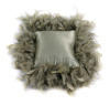 Feather back cushion