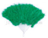 Marabou feather fan