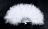 Marabou feather fan