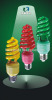 colorful energy saving lamp