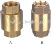 brass check valve