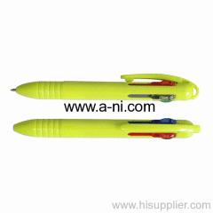 solid colorful Multi Color Pen