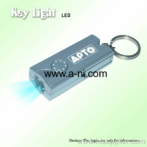 silver plastic promotion and gift LED Key Light