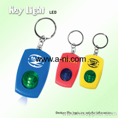 colored plastic promotion and gift LED Key Light