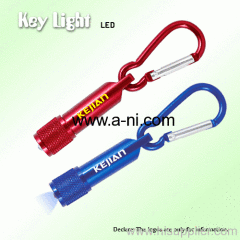 colored aluminum promotion and gift Key Light LED