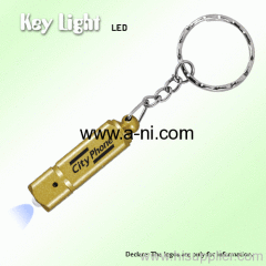 funny shaped promotion gift LED Key Light chain