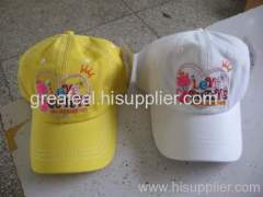 Sales baseball cap , cotton cap , embroidery cap
