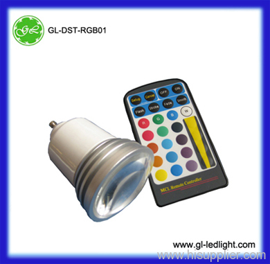 Dimmable LED RGB Spot light