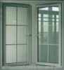 PVC double swing casement window