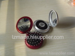 Folding mirror and combs