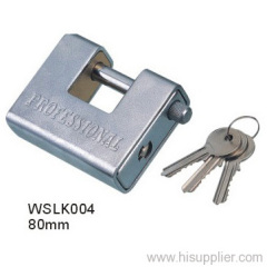 Armored Brass padlock