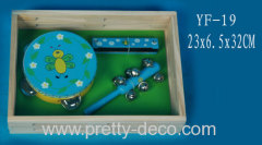 wooden Musical instrument set