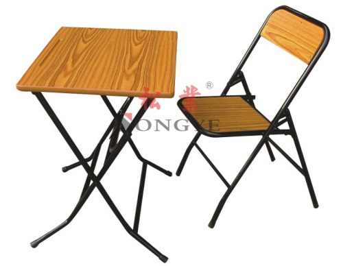 Folding Single Desk , Chair