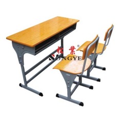 Adjustable Double Desk & Chair