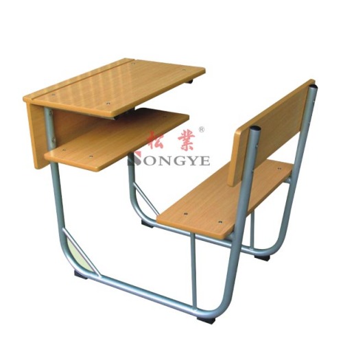 Detachable Single Student Desk & Chair