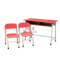 Kid's Double Desk & Chair