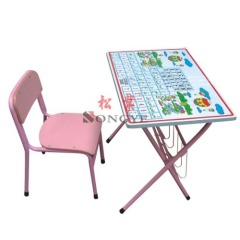 Kid's Foldable Desk & Chair