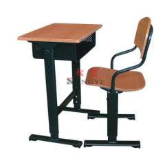 Adjustable Single Desk & Chair