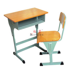 Adjustable Single Desk & Chair