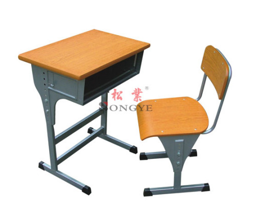 Adjustable Single Desk & Chair