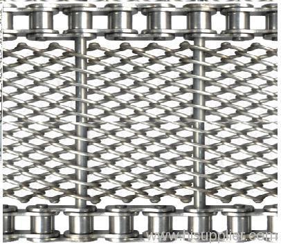 stainless steel side chain wire belt mesh