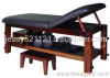 5in1 multifuntional solid wood massage bed, SPA massage bed