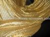 metal curtain golden cloth flexible curtain