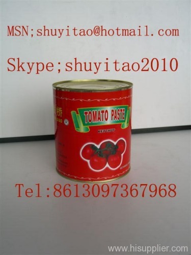 tomato paste in tins