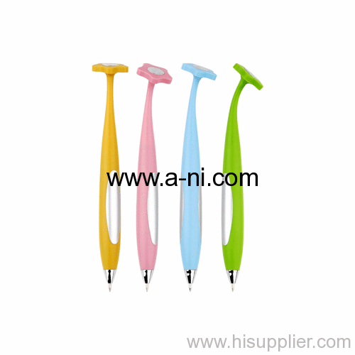 colored flower shape multi function pens