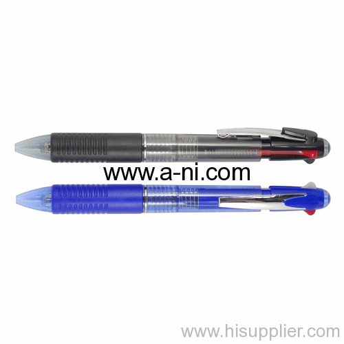 fashional colored flower shape multi function pens