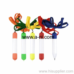 plastic promotion Hanger ball Pen